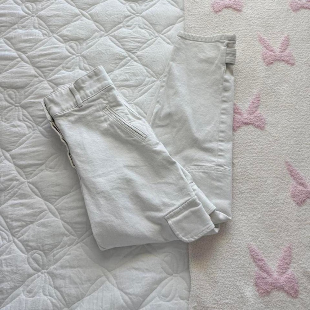 cream aritzia Wilfred cargo pants